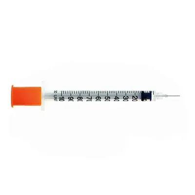 Шприц инсулиновый трехкомпонентный U100, 1 мл с иглой G30 (0,3x8 мм), SFM  купить в СПб