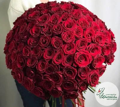101 нежно-розовая роза 50 см - SunRose сеть цветочных баз