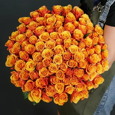 1️⃣ 101 роза 50 см – купить в Алматы | Голландские, местные