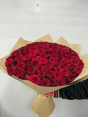 101 роза, 50 см - Букет роз из мыла, Подарок на День Рождения, 8 марта,  День Валентина для девушки, женщины (ID#1755225384), цена: 2770 ₴, купить  на Prom.ua