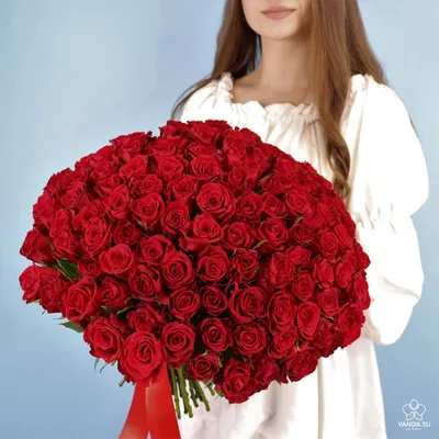 101 красная роза - bloomflowers.pl