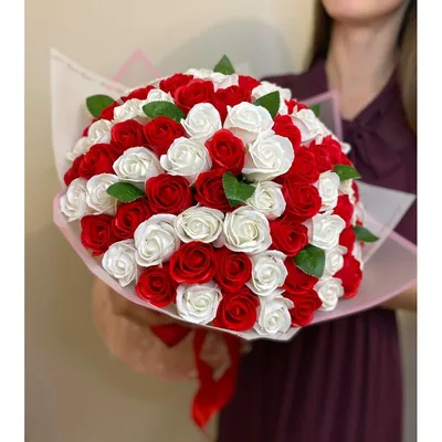 101 красная роза (80 см) - заказ и доставка по Челябинску