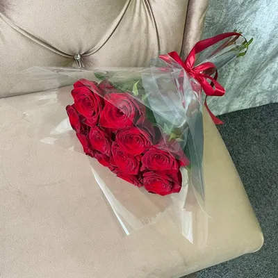 Букет из 11 красных роз ( 50 см) за 1890р. Позиция № 1684