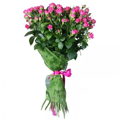 Букет из 15 кустовых роз микс. Доставка цветов в Рязани - Вальс Цветов