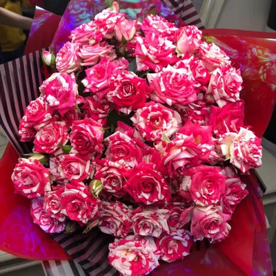 Букет 15 кустовых роз Рослин купить за 6 250 руб. с круглосуточной  доставкой | Мосцветторгком
