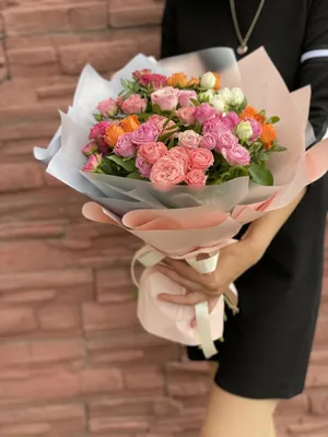 Букет из 15 кустовых роз» - купить во Владивостоке за 10 390 руб