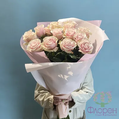 Букет из 15 роз Premium 60 см - купить в Москве по цене 2790 р - Magic  Flower