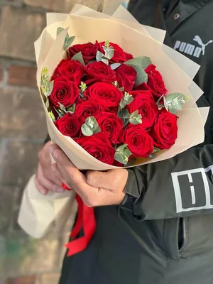 Букет из 15 роз \"Лючия\"