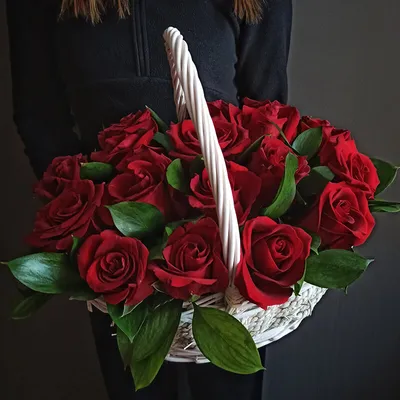 17 роз в красивой упаковке доставка в Иркутске | Иза