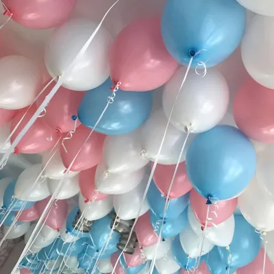 🎈Шарик Набор 20 шаров с гелием под потолок №32 💰 купить по цене 3600 руб  🚛 Доставка по Хабаровску Интернет-магазин Мастерская праздника