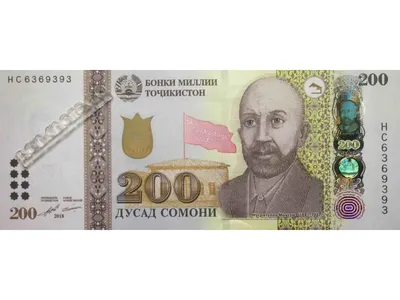 Tajikistan - 200 Somoni 2021 P. 21 UNC Lemberg-Zp | eBay