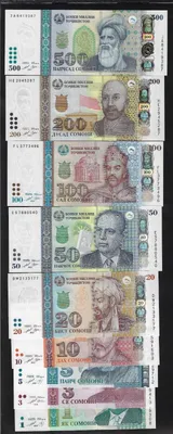 Набор сувенирных денег таджикские сомони 200 500 MonicaShop 191911437  купить за 39 600 сум в интернет-магазине Wildberries