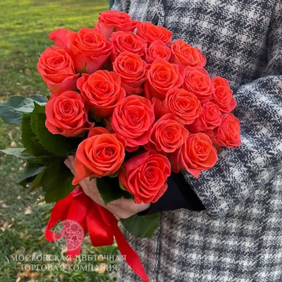 Букет из 21 розы Джумилия заказать с доставкой по цене 4 160 руб. в  Ставрополе