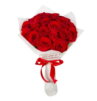 Букет 21 роза в шляпной коробке с доставкой в Новосибирске. Служба доставки  цветов и подарков - FLO365