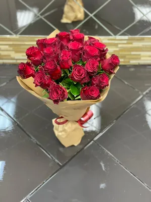 Купить Букет 21 роза Кения Нежно-розовый цена 2390 ₽ доставка Томск