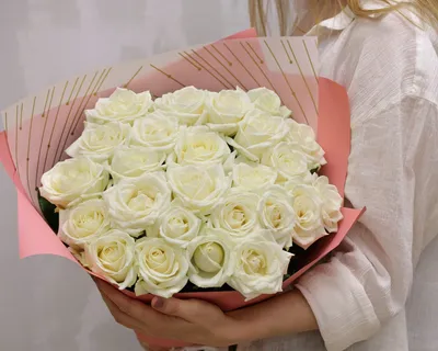 Купить 23 розы \"Восхищение\" в Новокузнецке с доставкой
