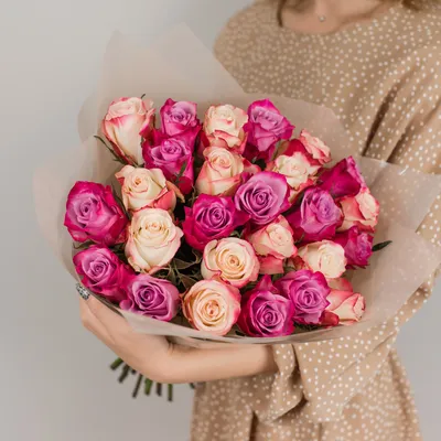 17 красных роз 40 см | купить недорого | доставка по Москве и области