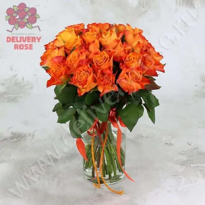 Корзина из 25 роз (40 см) заказать с доставкой в Челябинске - салон «Дари  Цветы»