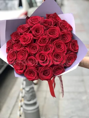 Цветы Букет из 27 роз доставка Владивосток Цветочный король доставка