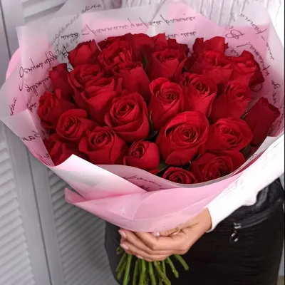Заказать 27 роз FL-790 купить - хорошая цена на 27 роз с доставкой -  FLORAN.com.ua