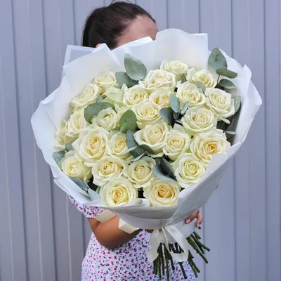 Букет из 27 роз Осенние Краски | купить недорого | доставка по Москве и  области