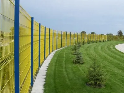 Забор 3D Преграда-3 2700х1740 мм, цена в Екатеринбурге от компании  Дефенс-Рус