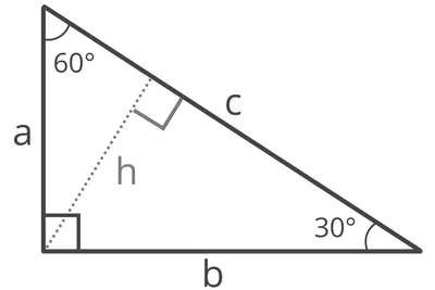 30 60 90 Triangle Calculator - Inch Calculator