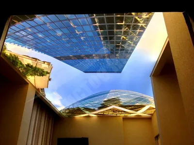 Натяжной потолок 3d в Екатеринбурге - трехмерные 3Д потолки с подсветкой,  цена, фото