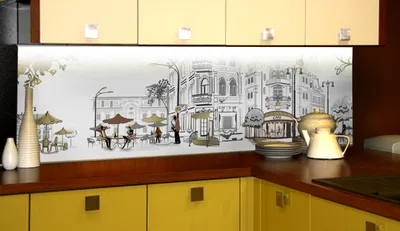 Стеновые панели из стекла на кухню – о них в Артёме