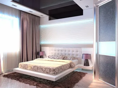 3Д панели в интерьере спальни: фото дизайна спальни с 3д панелями | Sticker  Wall
