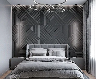 3D-панели в интерьере спальни | Блог о дизайне интерьера OneAndHome