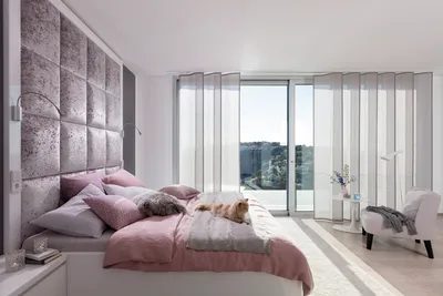 3D-панели в интерьере спальни: 32 фото дизайна стеновой отделки