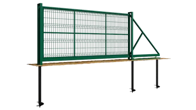 Ворота 3D откатные 1800x3500 мм купить в Екатеринбурге