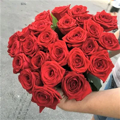 41 необычная розовая роза в букете за 9 390 руб. | Бесплатная доставка  цветов по Москве