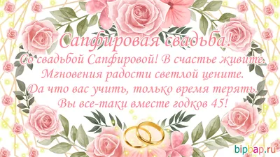 сапфировая свадьба 45 стихи｜Поиск в TikTok