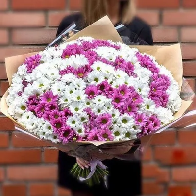 51 хризантема: цветочная композиция по цене 15 015 руб.