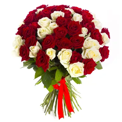 51 Розовая Роза (50)см в крафт упаковке доставка в Улан-Удэ | «Цветочный  BAZAAR»