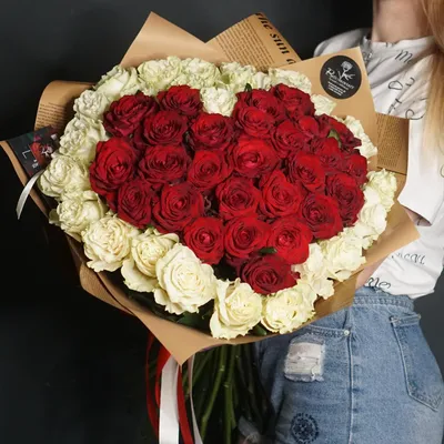 51 красная роза Ред Наоми 60 см №2 купить с доставкой по Краснодару