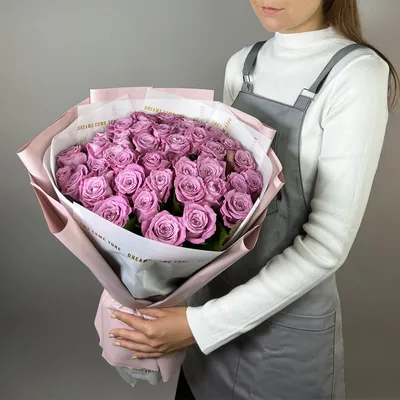 51 роза 50-60 см - Доставка цветов в Астане. RoyalFLowers