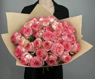 51 роза 60 см Леди Роуз | купить недорого | доставка по Москве и области