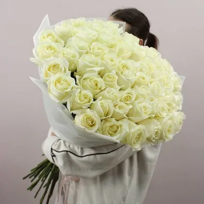51 роза 80 см с доставкой по Караганде — Cvety.kz
