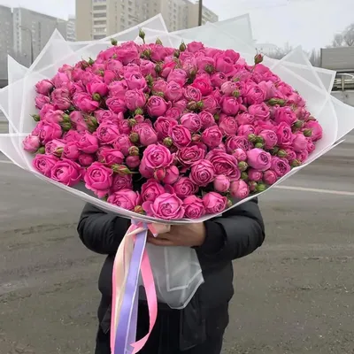 51 красная роза - купить букеты в Москве с доставкой на дом, La Bouquet