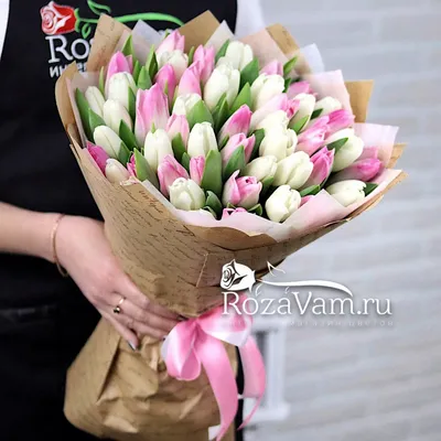 51 Тюльпан \"Микс\" и скидки в интернет магазине цветов Роз Новоросс
