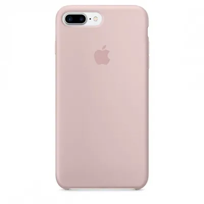Силиконовый чехол Apple для iPhone 7/8 Plus, цвет «розовый песок» - купить  в интернет-магазине.