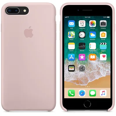 Обзор от покупателя на Чехол Apple Silicone Case для iPhone 7, розовый  песок — интернет-магазин ОНЛАЙН ТРЕЙД.РУ