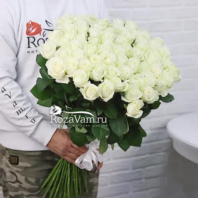 Купить 75 красных роз