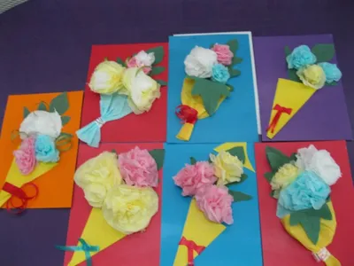 Набор оригами для детей \"Цветы\". Подарок детям на 8 марта - купить с  доставкой по выгодным ценам в интернет-магазине OZON (503449360)