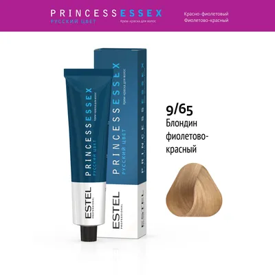 ESTEL PROFESSIONAL Крем-краска PRINCESS ESSEX для окрашивания волос 9/65  блондин розовый,2 шт по 60мл - купить с доставкой по выгодным ценам в  интернет-магазине OZON (288080733)