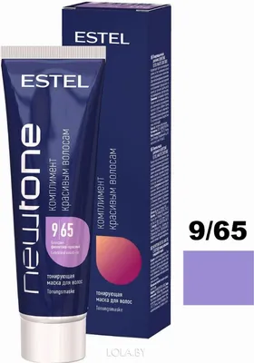 Estel Haute Couture Newtone Тонирующая маска для волос 9/65 (блондин  фиолетово-красный) 435 мл.