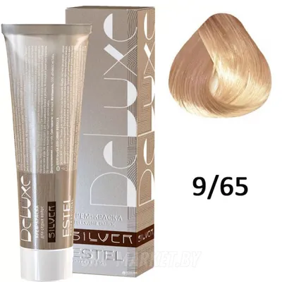 Безаммиачная крем-краска для волос Estel De Luxe Sensation 9/65 блондин  фиолетово - красный – купить в интернет-магазине, цена, заказ online